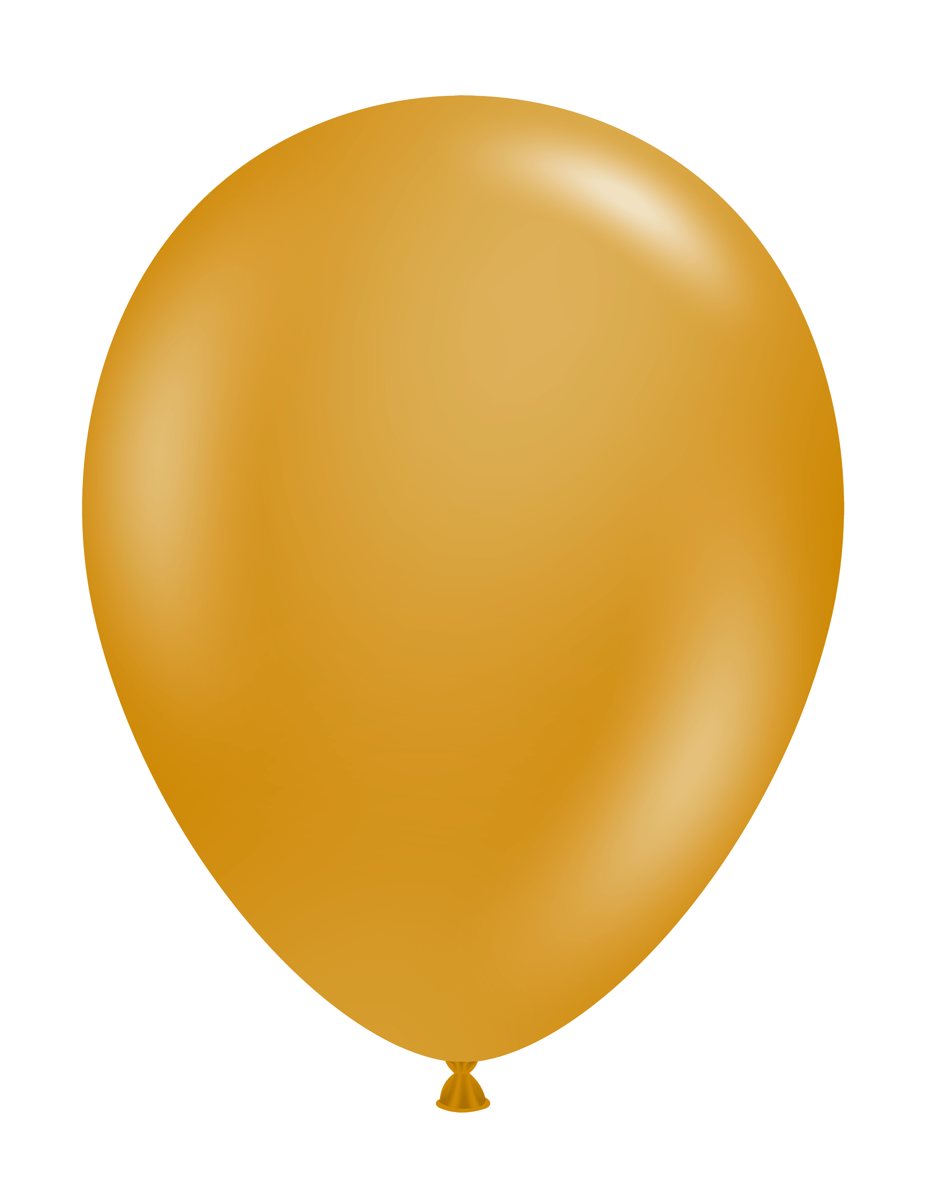 5" Latex Balloons #31 Tuf-Tex® Metallic Gold: 50 Count